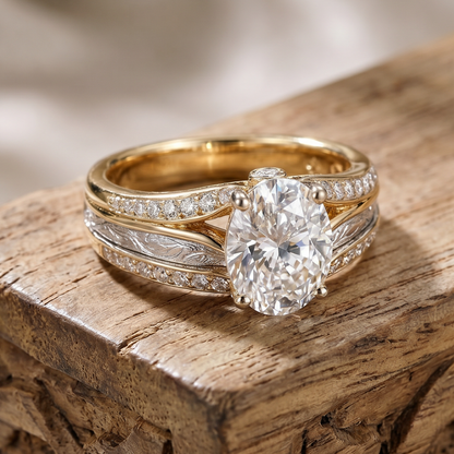 Vintage Zirconia Ring